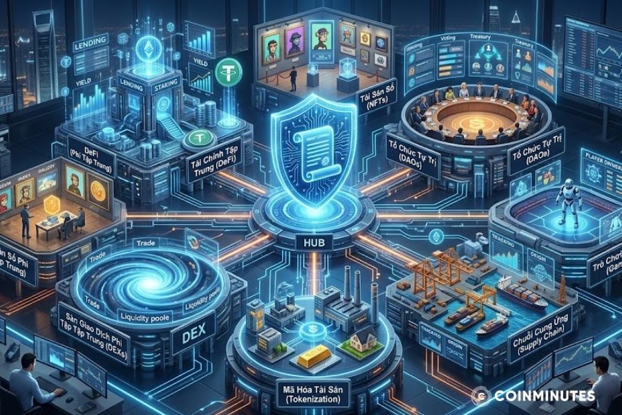 7 ứng dụng của smart contract trong crypto hiện nay