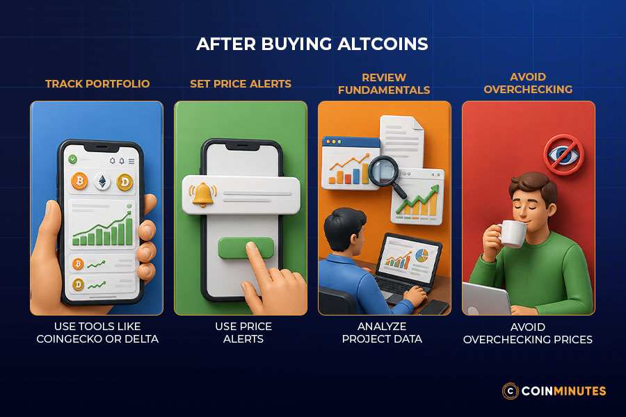 How to Track Altcoins After Buying