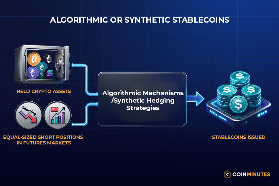 Algorithmic or Synthetic Stablecoins