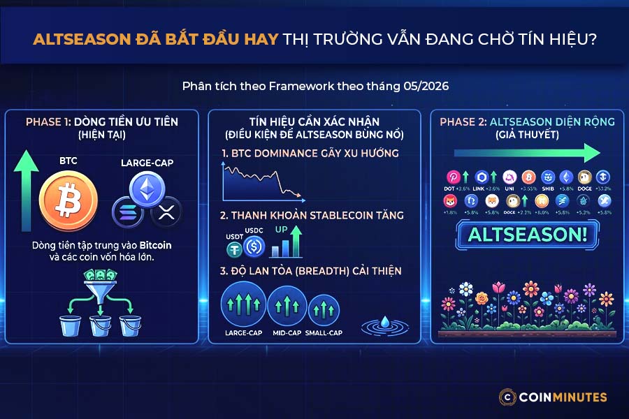 Altseason đã bắt đầu hay chưa
