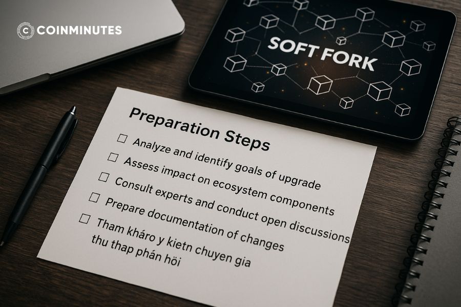 Các bước triển khai Soft fork  
