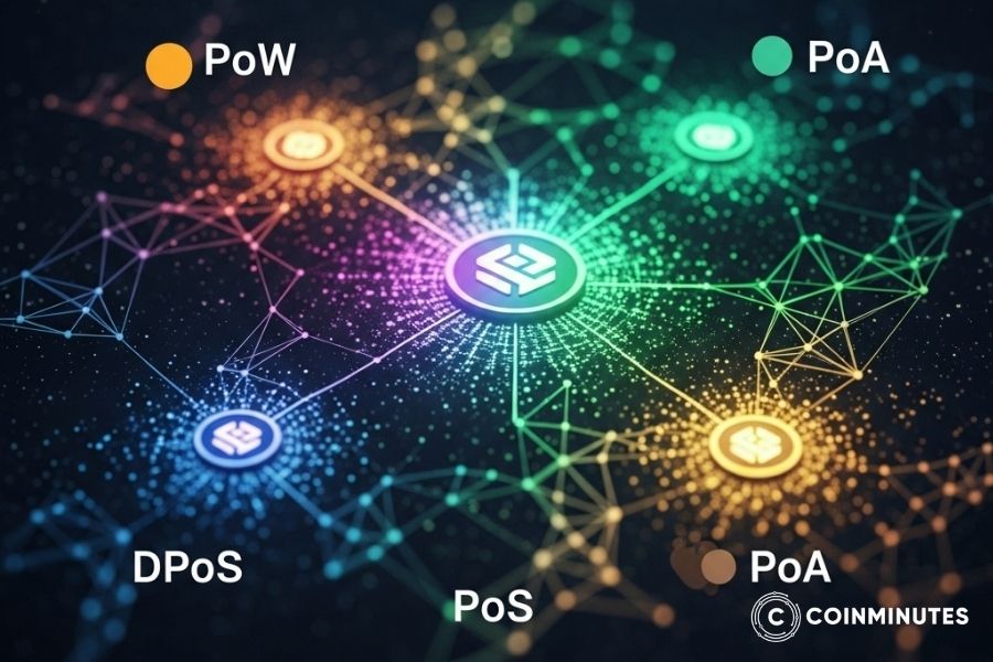 Các cơ chế đồng thuận phổ biến