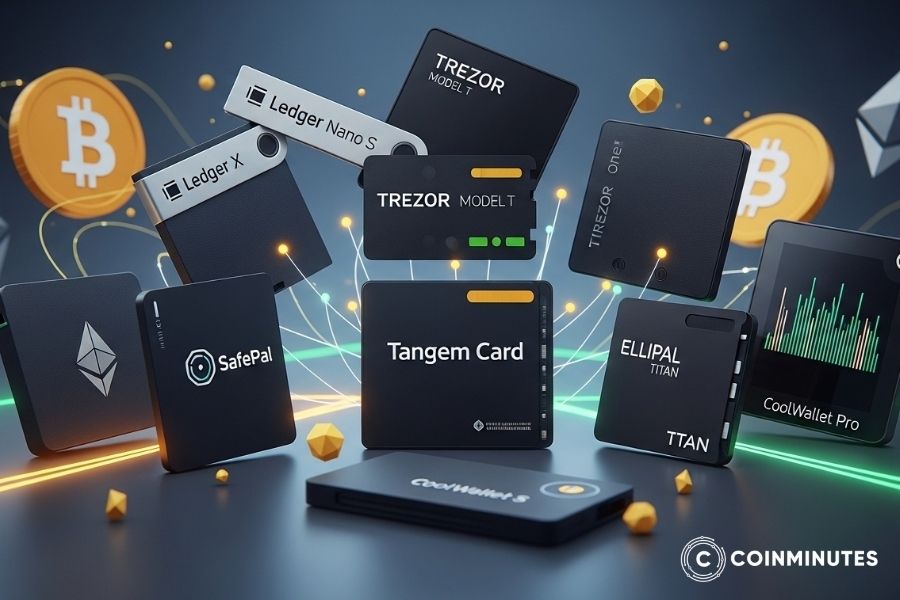 Các loại ví cứng phổ biến hiện nay