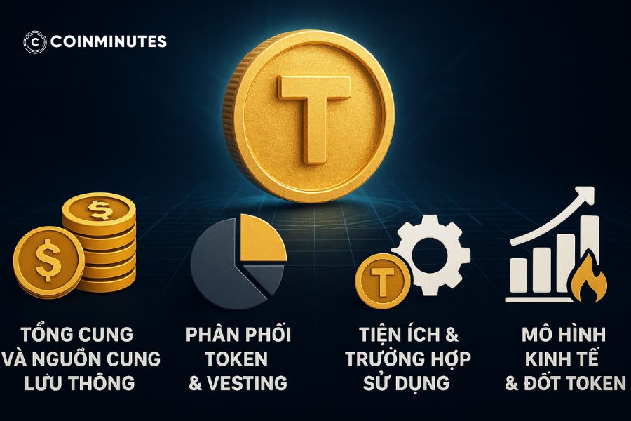 Các thành phần chính cấu tạo nên Tokenomics