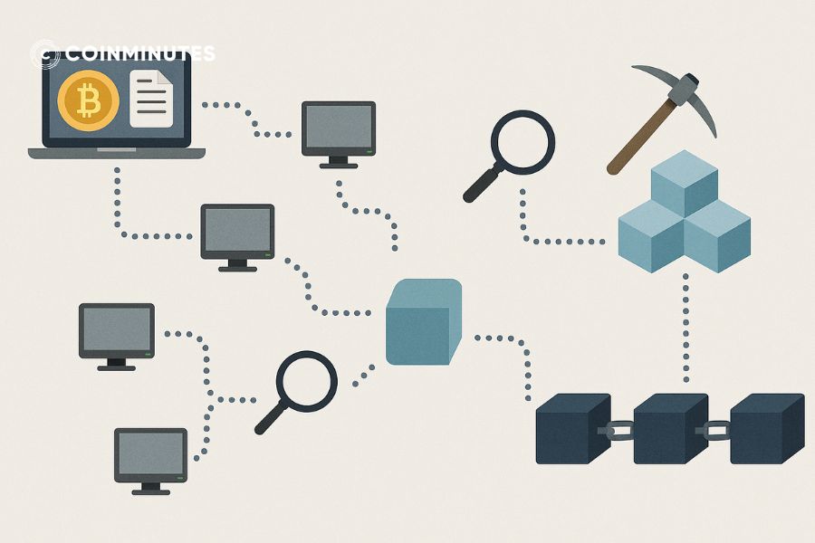 Cơ chế hoạt động của Bitcoin