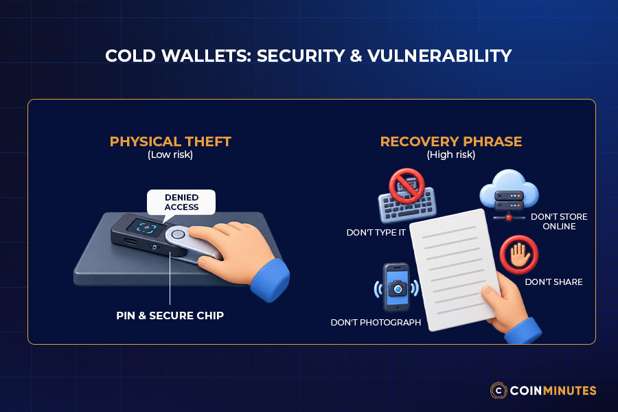 Can a Cold Wallet Be Hacked or Drained?