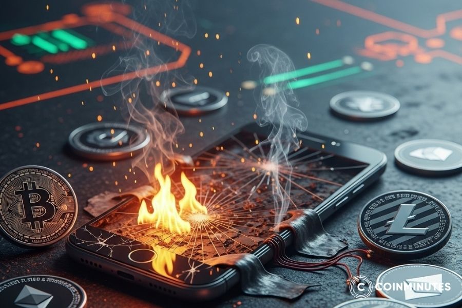 Điện thoại không sinh ra để đào coin