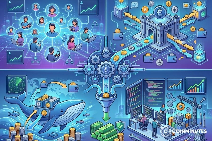 Dữ liệu on-chain cần theo dõi để đánh giá altcoin