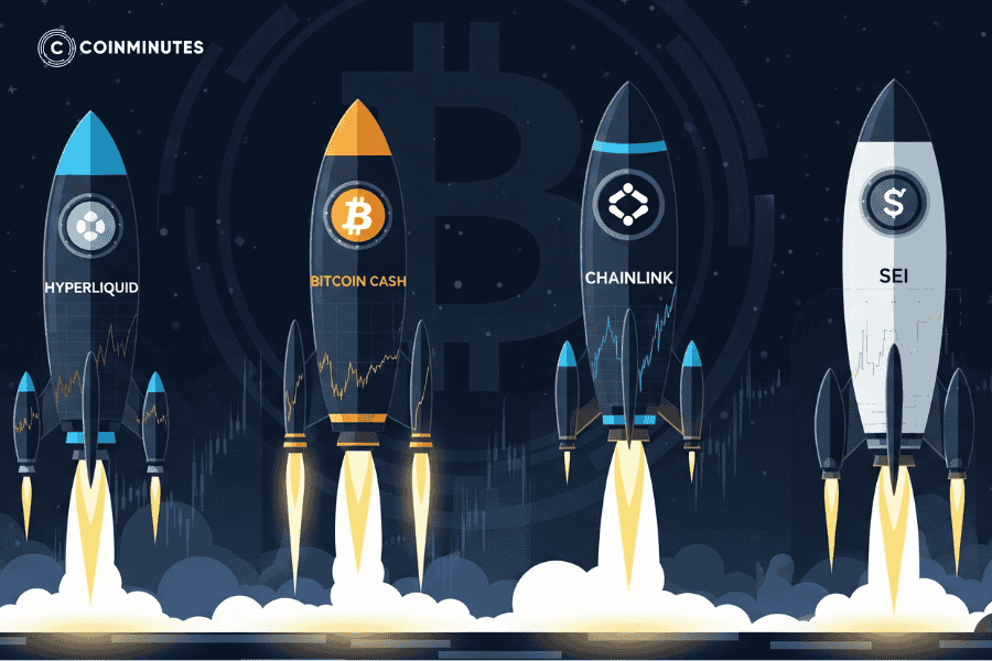 Four Altcoins on the Launch Pad: Technical Setups You Should Watch