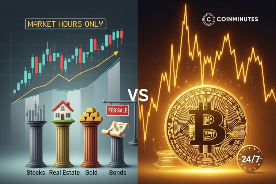 How Bitcoin stacks up against other investments