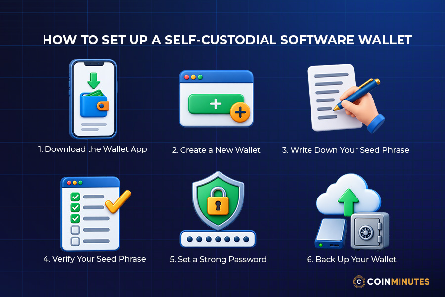 Set Up a Self-Custodial Software Wallet
