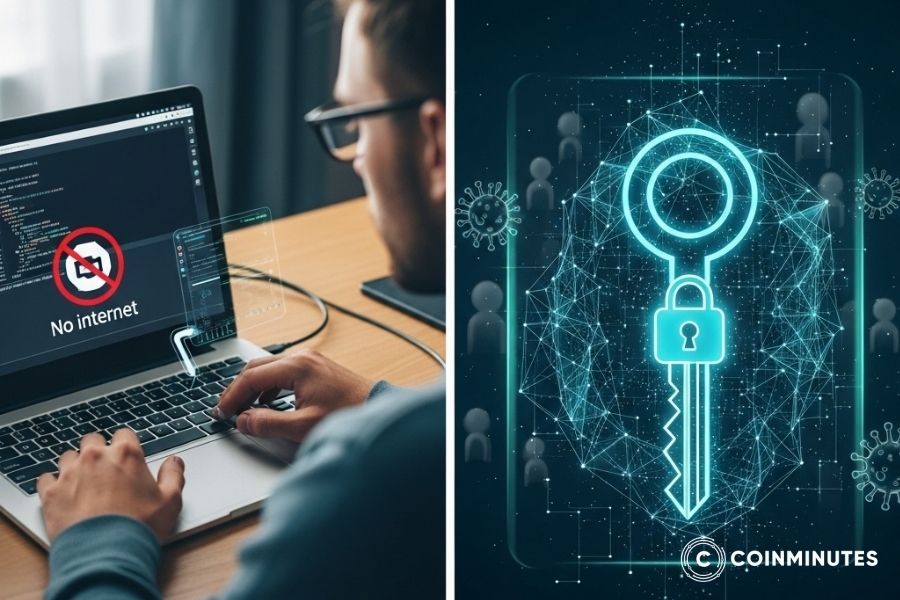 Hướng dẫn cách tạo ví lạnh từng bước