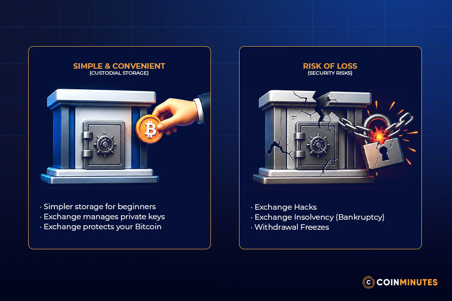 Option 1: Keep Bitcoin on the Exchange