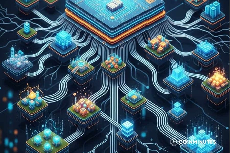 Polkadot có khả năng mở rộng mạng lưới so với blockchain truyền thống