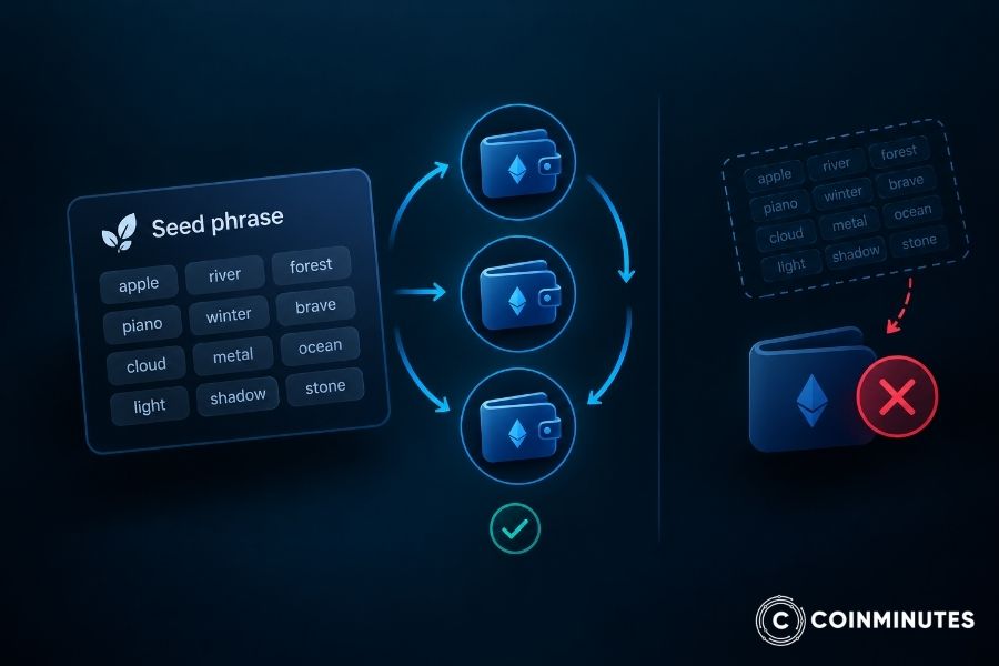 Seed phrase có những đặc điểm gì?