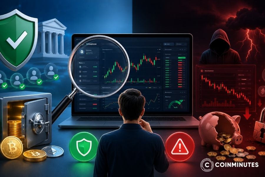 Không kiểm tra độ uy tín sàn crypto trước khi đăng ký