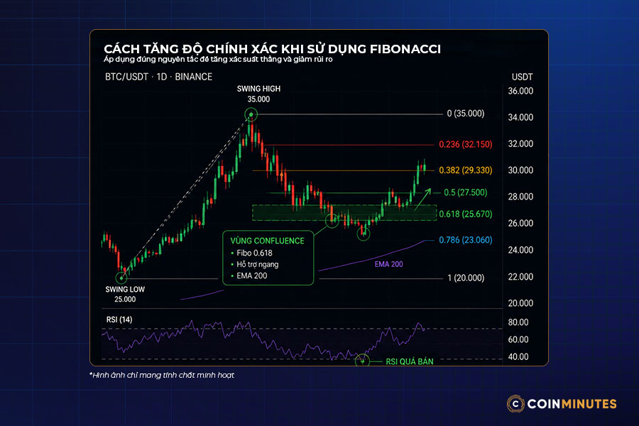 Những sai lầm phổ biến khi sử dụng Fibonacci là gì