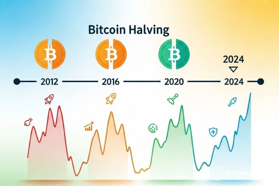 Lịch sử các kỳ Bitcoin Halving