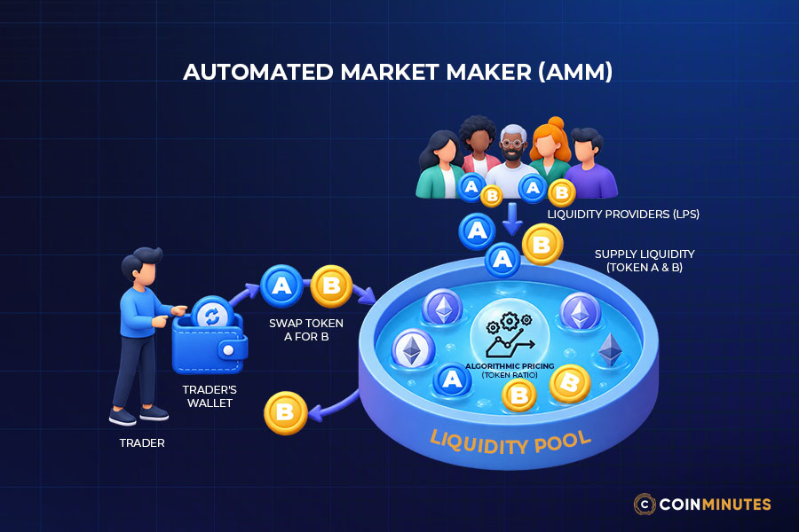 AMM DEX and Liquidity Pools