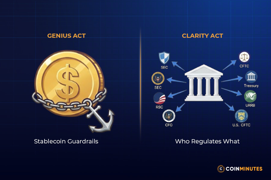 New U.S. laws divide crypto control power