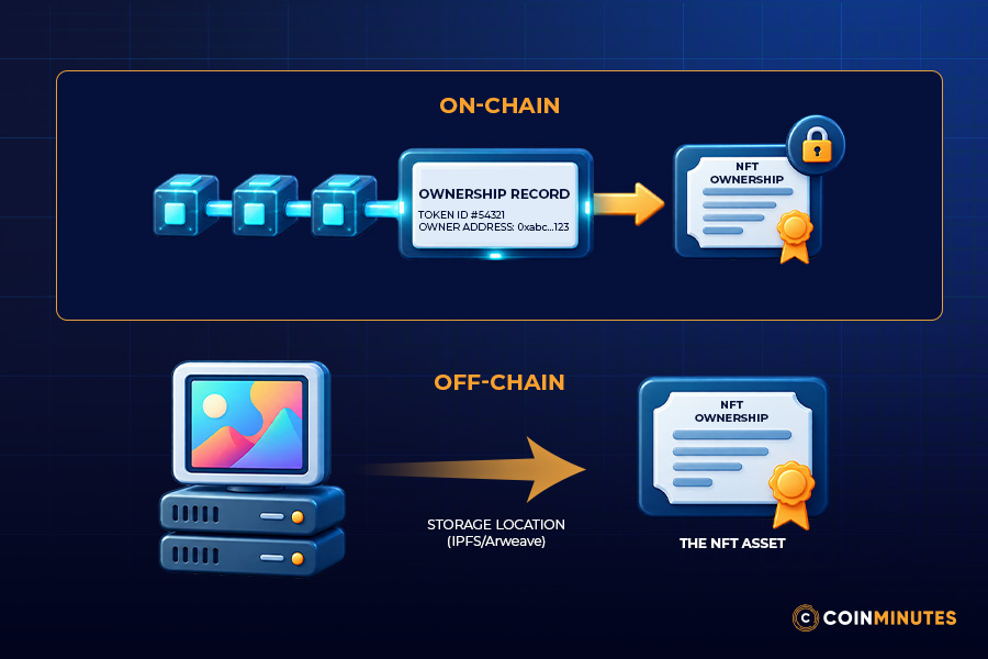 Data Can Be Stored Off-Chain