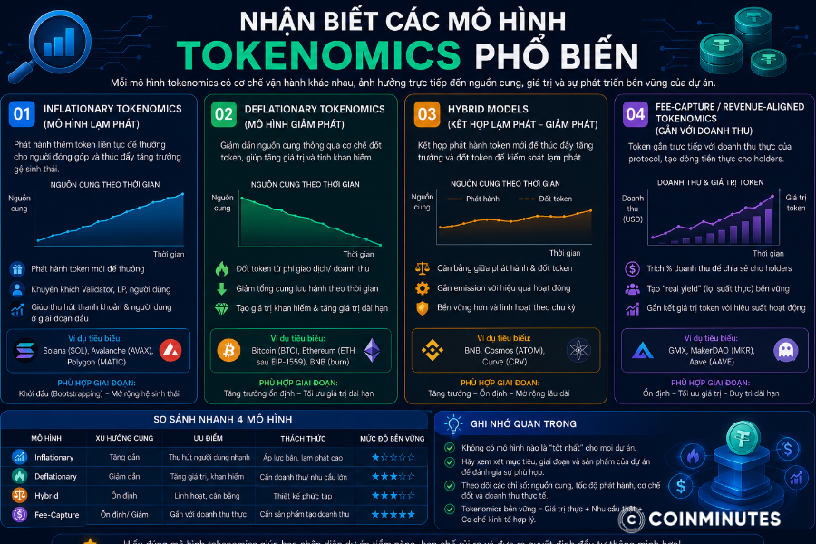 Đánh giá dự án thông qua mô hình Tokenomics