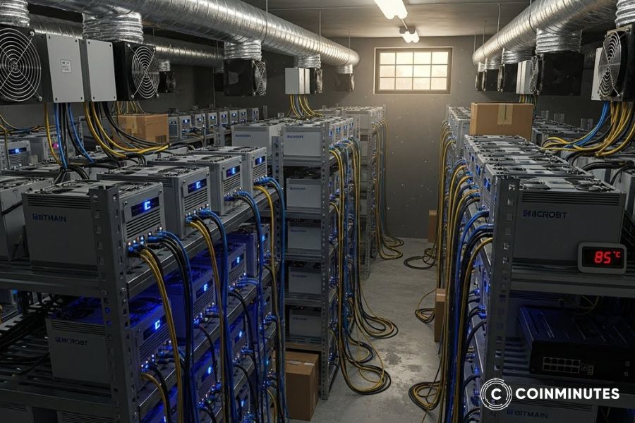 Máy ASIC chạy tại trung tâm hosting điện rẻ,