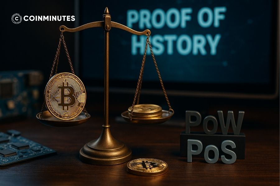 Proof of History khác gì so với PoW và PoS?