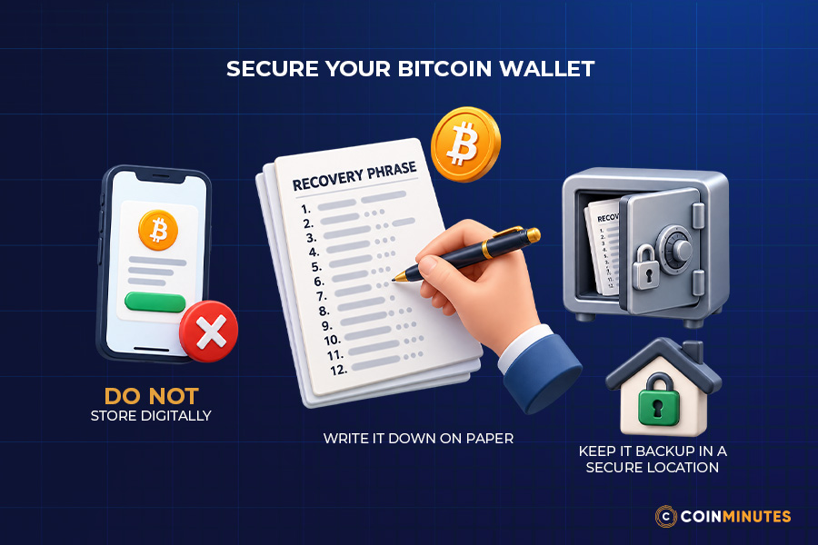 Protect Your Recovery Phrase Before Adding Funds