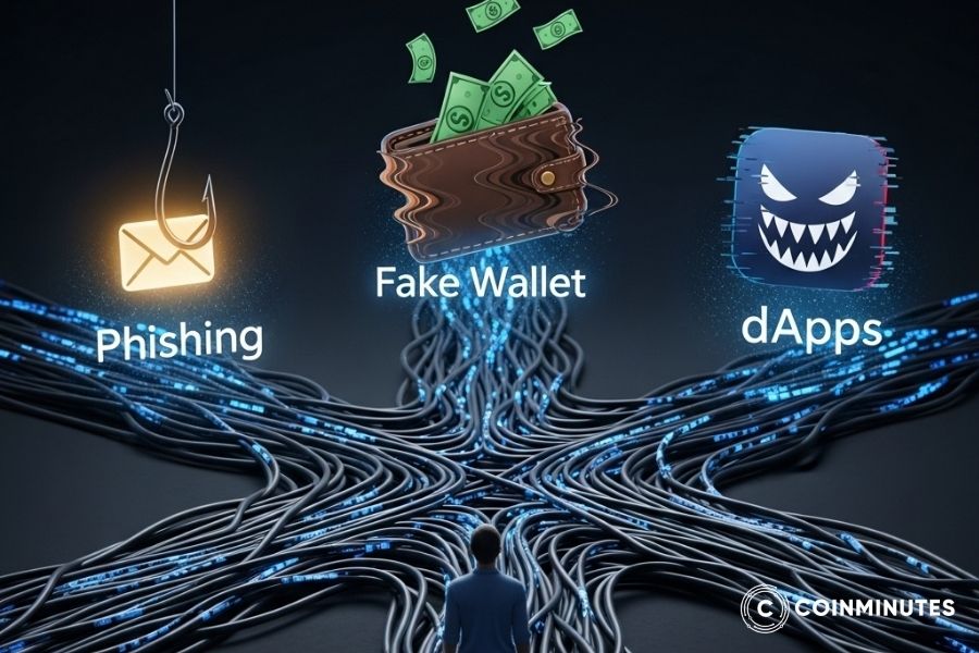 Rủi ro bảo mật khi sử dụng ví crypto