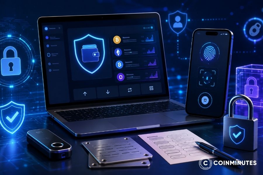 tạo ví crypto xong thì làm gì