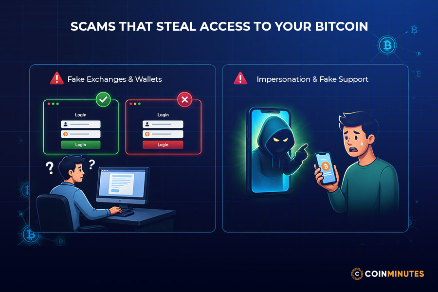 Scams That Steal Access to Your Bitcoin 
