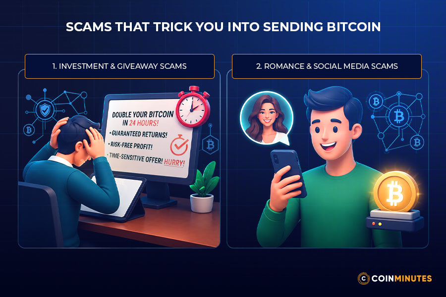 Scams That Trick You Into Sending Bitcoin