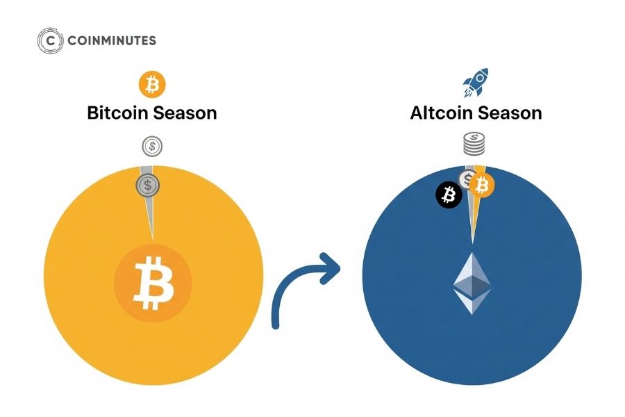 Portfolio allocation strategy according to market phases 