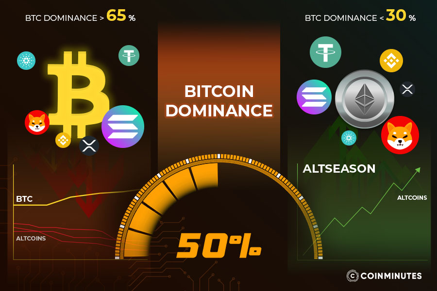 Bitcoin Dominance: An indicator of where the money is going