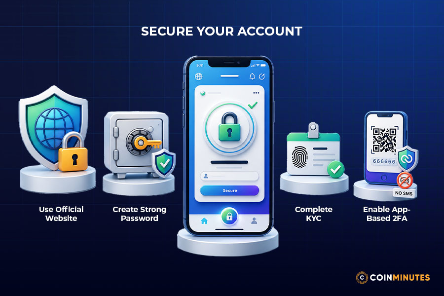 Step 2: Create and Secure Your Account