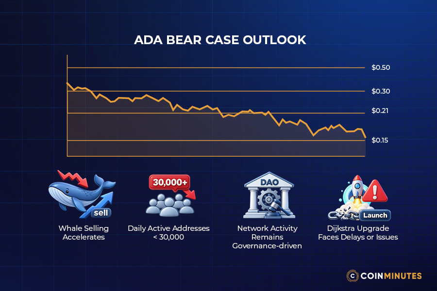 Bear Case: Persistent Selling and Weak Network Demand