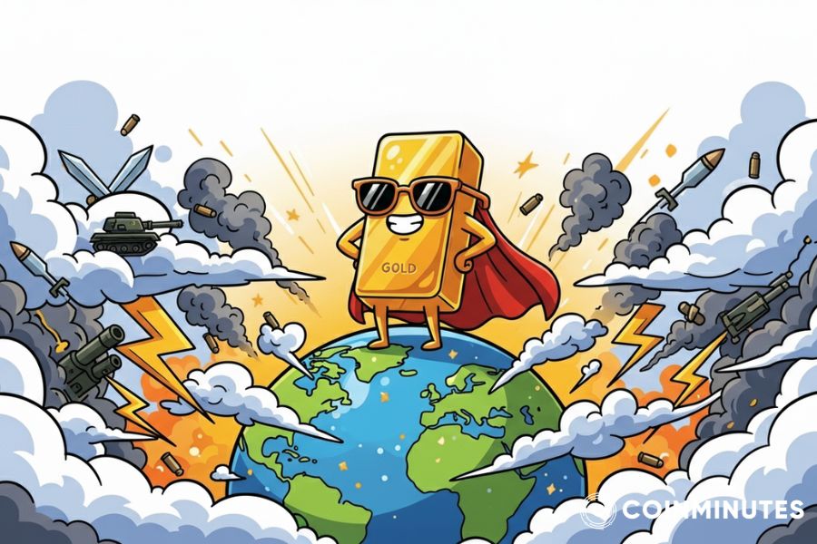 vàng là tài sản lưu trữ quen thuộc