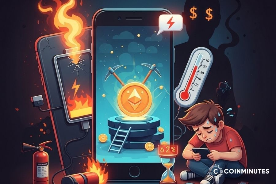 Vì sao nên tránh xa app đào coin