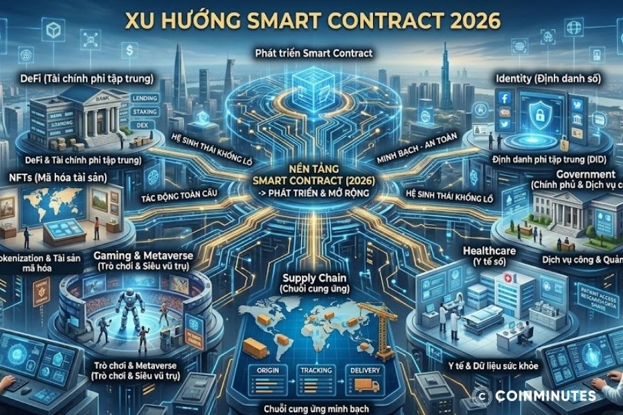 4 xu hướng của smart contract trong 2026 công nghệ, bảo mật