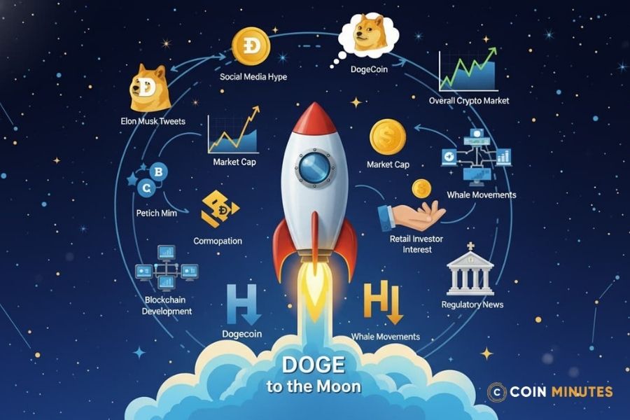 Những nguyên nhân ảnh hưởng, chi phối giá DogeCoin 2026