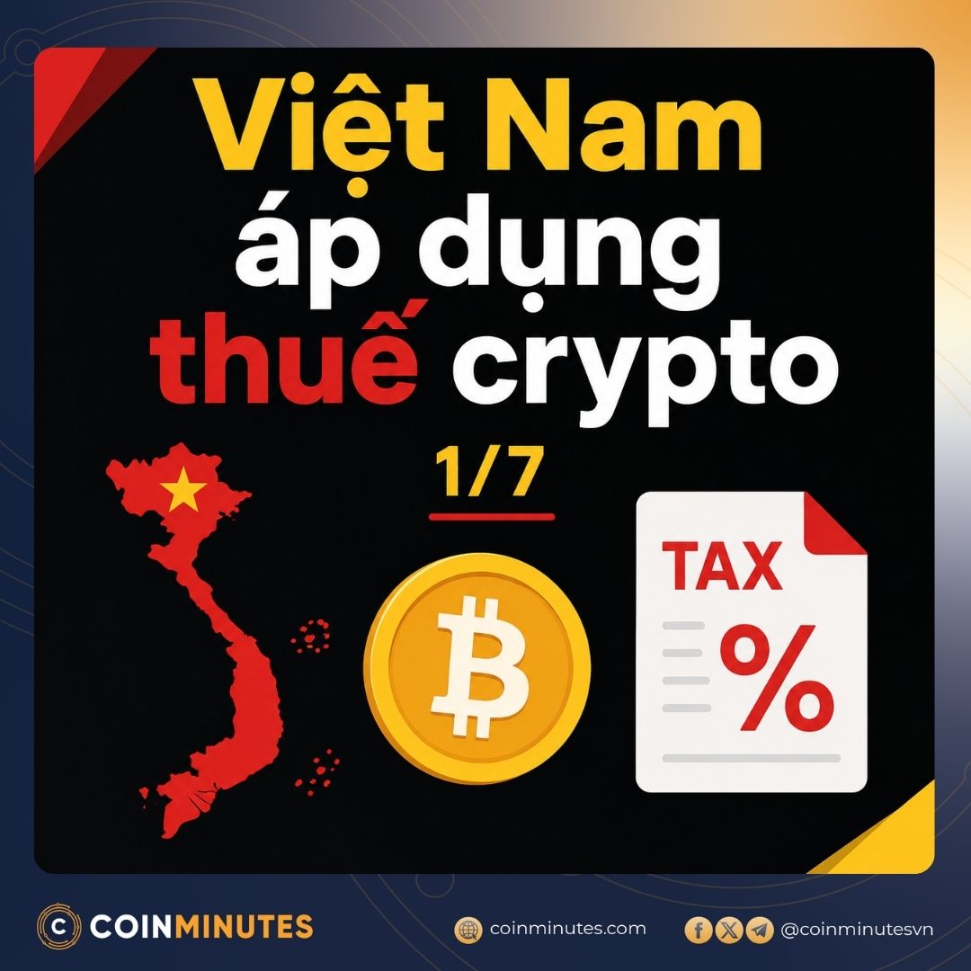 Việt Nam đếm ngược áp dụng thuế với tài sản crypto từ 01/07