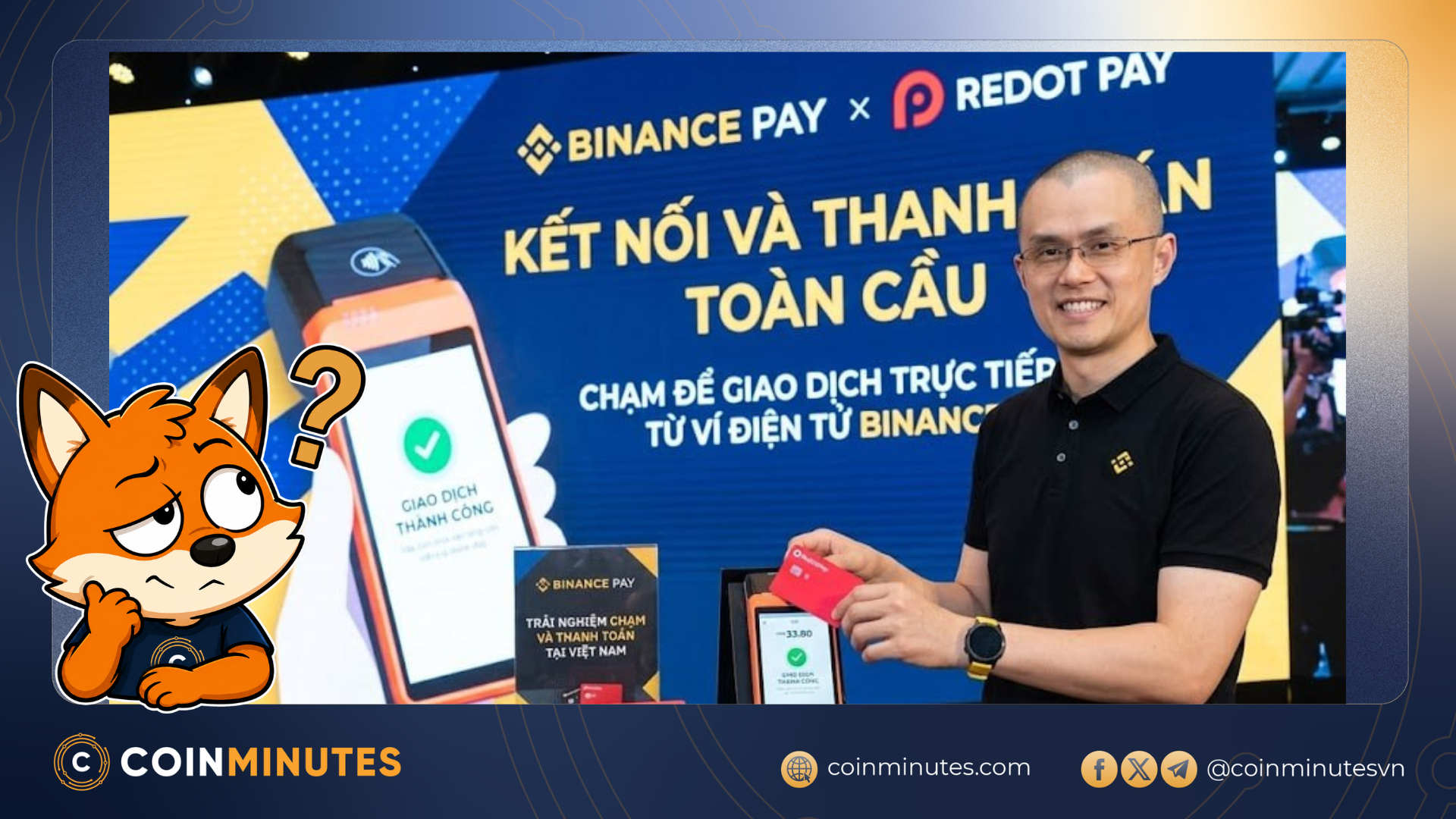 Binance và RedotPay đối đầu trực diện tại tòa án