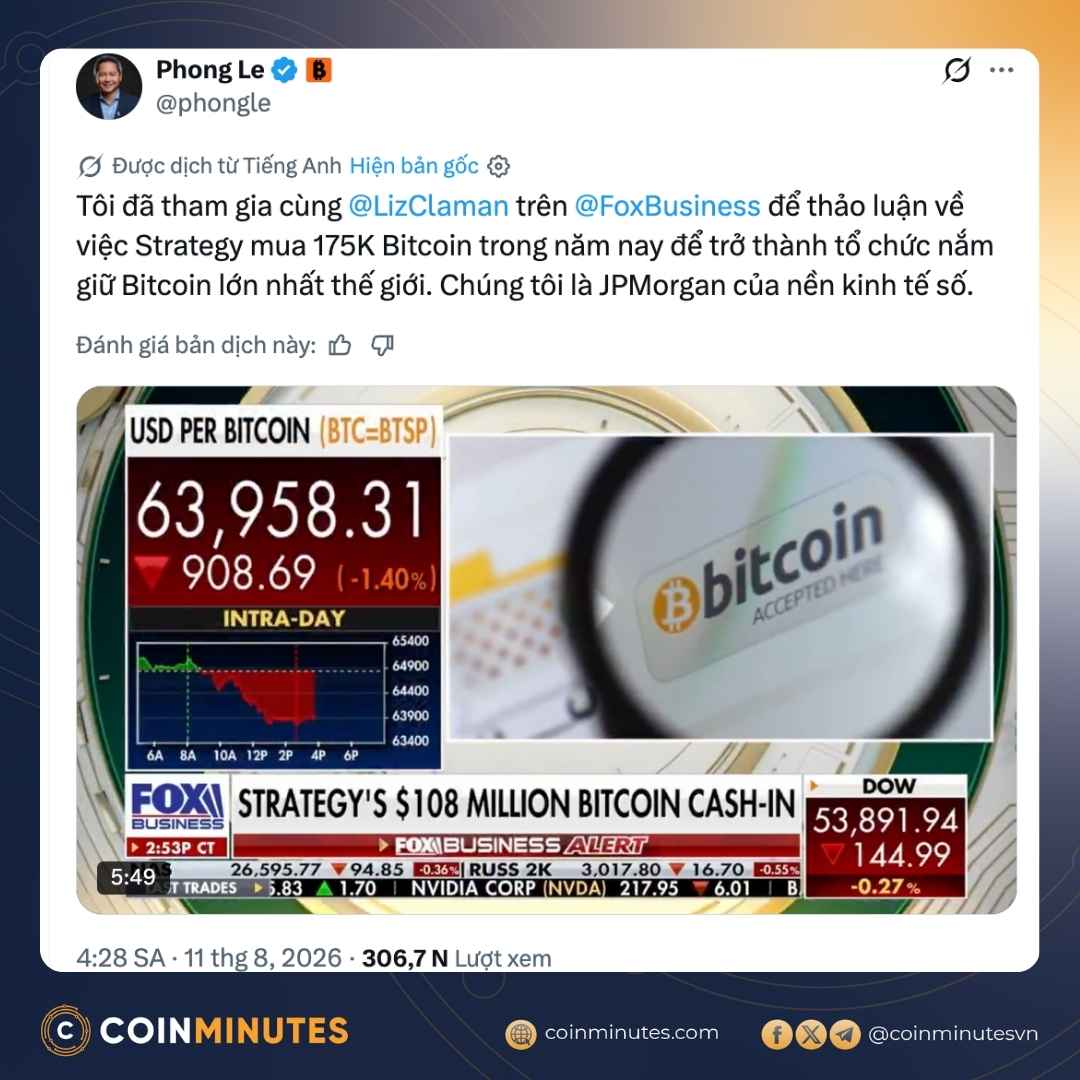 Strategy sẽ mua Bitcoin trở lại vào cuối năm