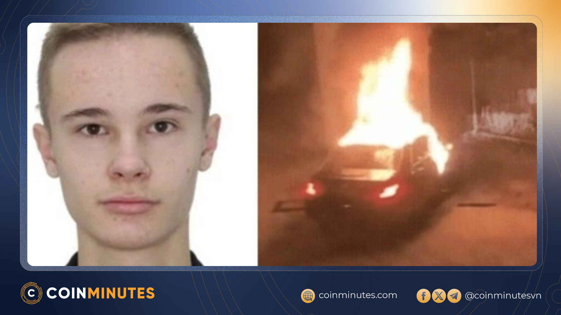 Chết thương tâm của Danilo ngay trong chính chiếc xe của gia đình.