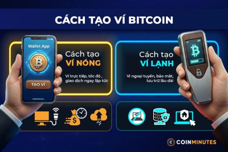Cách tạo ví Bitcoin và sử dụng đúng cách để lưu trữ tài sản
